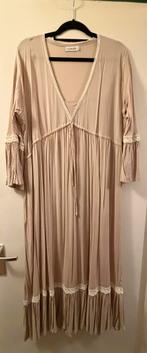 Ibz mode boho ibiza jurk  beige viscose lace m/l, Kleding | Dames, Jurken, Verzenden, Zo goed als nieuw, Beige, Onder de knie