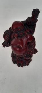 Massief rode hars Boeddha 22 cm, Huis en Inrichting, Woonaccessoires | Boeddhabeelden, Zo goed als nieuw, Ophalen