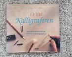 NTI Kalligrafie Cursus + Benodigdheden, Ophalen of Verzenden, Zo goed als nieuw, Tekenen en Schilderen, NTI