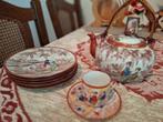 Chinees theeservies - theepot, kopje, gebaksbordjes, Antiek en Kunst, Ophalen of Verzenden