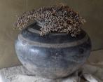 Grote oude Indiase kruik pot XL, Minder dan 50 cm, Steen, Gebruikt, Ophalen