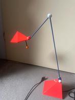 Retro Design Lamp - Oranje & Blauw LUNGEAN EN PELLMAN, Huis en Inrichting, Lampen | Vloerlampen, Ophalen of Verzenden, Zo goed als nieuw