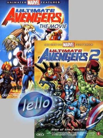 DVD: Marvel's Ultimate Avengers 1 & 2 (2006) nieuw, NL beschikbaar voor biedingen