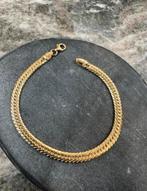18K gouden Miami Cuban link armband, Ophalen of Verzenden, Zo goed als nieuw, Goud, Goud