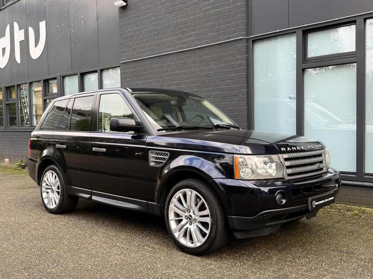 Range Rover Sport 4.2 V8 SC 391pk mét historie, Auto's, Land Rover, Bedrijf, Te koop, 4x4, ABS, Airbags, Airconditioning, Alarm