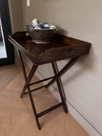 Mooie houten butler tray, Huis en Inrichting, Ophalen, 25 tot 50 cm, Rechthoekig, 50 tot 100 cm