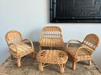 Vintage Rotan poppen meubels, Kinderen en Baby's, Speelgoed | Poppen, Ophalen of Verzenden, Zo goed als nieuw, Babypop