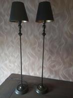 2 mooie staande lampen, Metaal, Zo goed als nieuw, Ophalen, 75 cm of meer