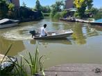 3 mtr aluminium platbodem., Watersport en Boten, Platbodems, Ophalen, Gebruikt, Aluminium, Benzine