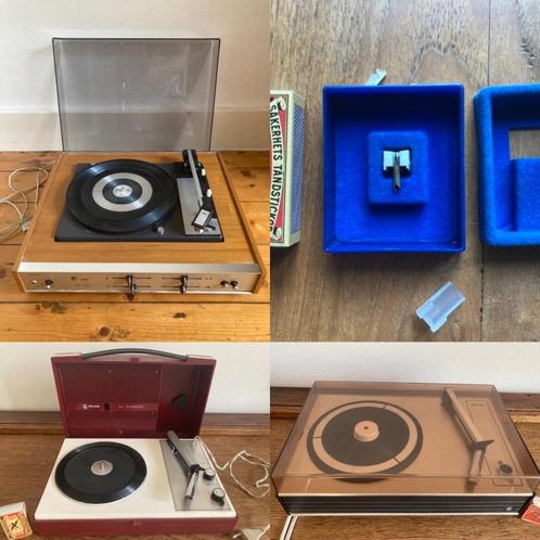 Vintage platenspelers pickupje pick up platendraaiers vinyl, Audio, Tv en Foto, Platenspelers, Gebruikt, Platenspeler, Philips