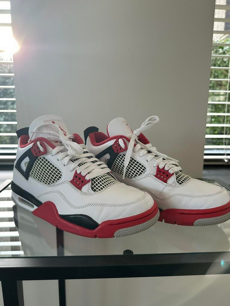 Jordan 4 Retro Fire Red (2020), Kleding | Heren, Schoenen, Wit, Nike, Ophalen of Verzenden, Sneakers of Gympen