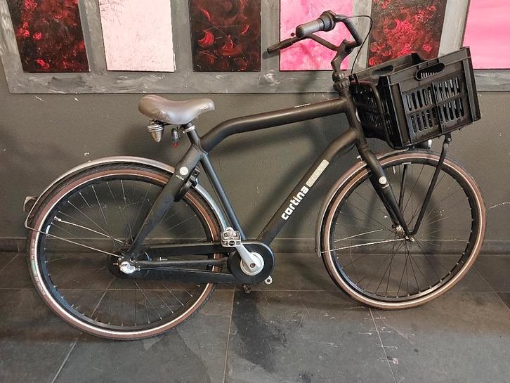 Cortina Crush herenfiets met 3 versnellingen framehoogte 56, Fietsen en Brommers, Fietsen | Heren | Herenfietsen, Zo goed als nieuw