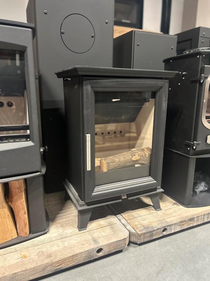 Charlton & Jenrick Woodtech 5 414 style, Huis en Inrichting, Kachels, Nieuw, Vrijstaand, Houtkachel, Hout, Ophalen