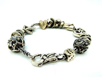 Zilveren bedelarmband van Trollbeads, 20,5 cm beschikbaar voor biedingen