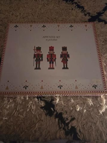 Appetizer Set Porselein - Nieuw in Doos! beschikbaar voor biedingen