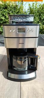 Philips HD7751 Grind & Brew (bonen en filter), Stoompijpje, Gebruikt, 10 kopjes of meer, Ophalen of Verzenden