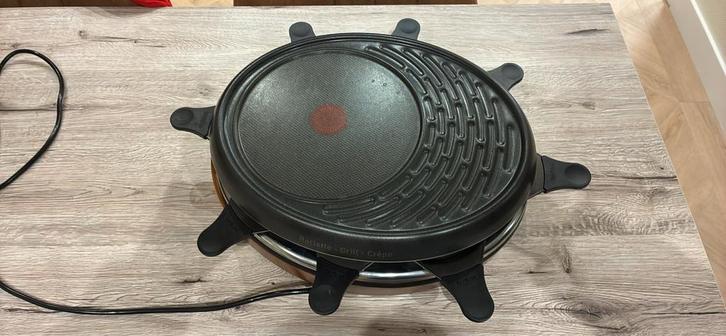 Tefal Gourmetstel Raclette/Grill/Pannenkoek, Witgoed en Apparatuur, Fonduesets, Zo goed als nieuw, Elektrisch, Ophalen