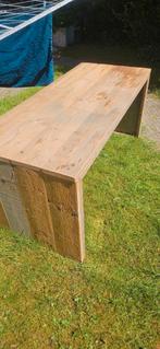 Bureau & tafel van steigerhout, Ophalen of Verzenden, Gebruikt, Rechthoekig