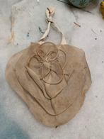 Brocante bruidstasje met bloemmotief, Ophalen of Verzenden