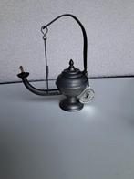 tin - olie lamp, Ophalen