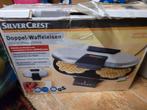 Dubbel wafelijzer hartjes Silvercrest, Verzenden, 4 t/m 7 personen