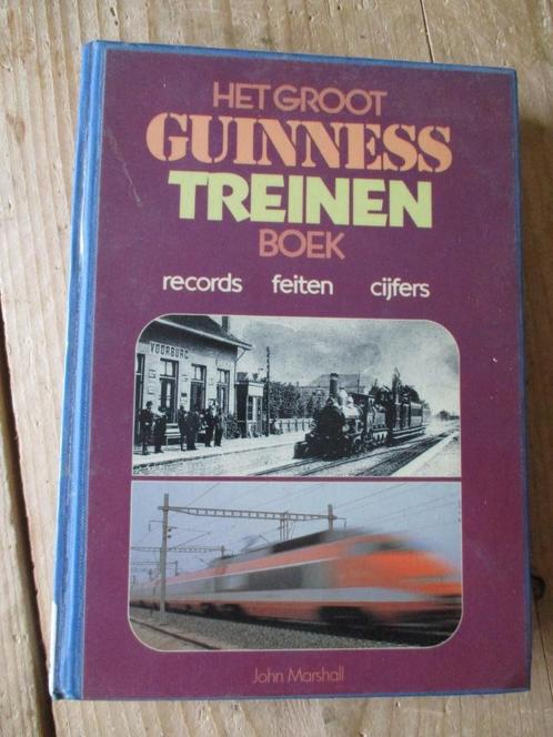 Marshall, J. Groot Guinness Treinen boek; records, feiten,, Boeken, Vervoer en Transport, Gelezen, Trein, Ophalen of Verzenden
