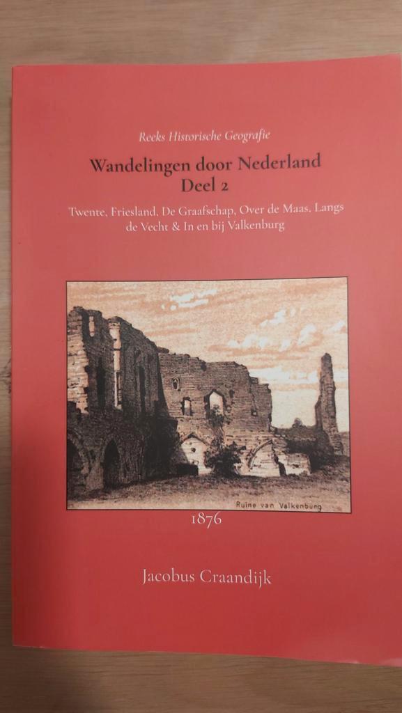 Jacobus Craandijk - Wandelingen door Nederland 2, Boeken, Wetenschap, Zo goed als nieuw, Sociale wetenschap, Ophalen of Verzenden