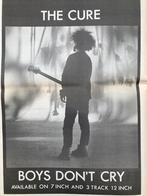 Paginagrote A3 advertentie THE CURE Boys Don’t Cry release, Ophalen of Verzenden
