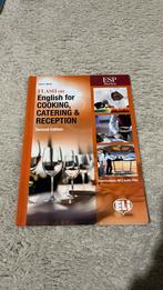 English for cooking, catering & reception, Ophalen of Verzenden, Zo goed als nieuw, Overige niveaus, Engels