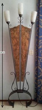 Design - Vloerlamp (smeedijzer), Ophalen of Verzenden