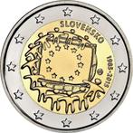 2 euro Slowakije “30 jaar Europese Vlag’’ UNC 2015, Verzenden, Slowakije, 2 euro, Losse munt