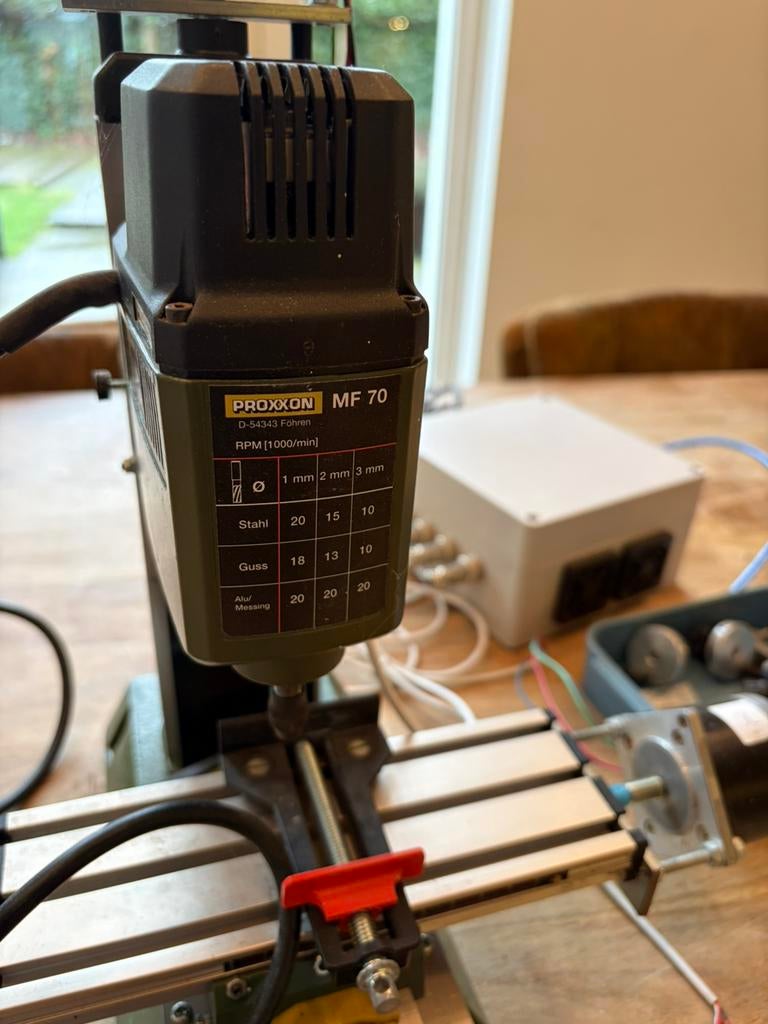 Proxxon MF70 CNC Freesmachine, Doe-het-zelf en Verbouw, Draaibanken, Ophalen, Zo goed als nieuw