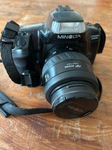 Minolta Analoog Camera met extra Pentax Lens beschikbaar voor biedingen