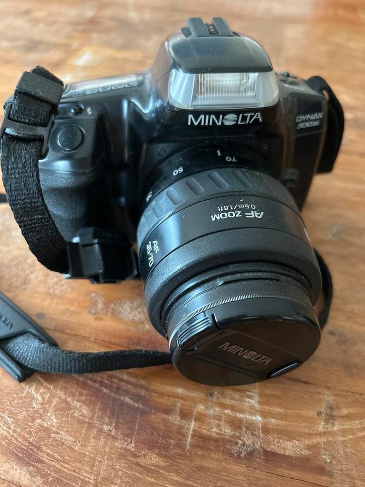 Minolta Analoog Camera met extra Pentax Lens, Audio, Tv en Foto, Fotocamera's Analoog, Gebruikt, Spiegelreflex, Minolta, Ophalen