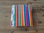 Dikke Plastic Rietjes 100 stuks, Ophalen of Verzenden, Nieuw, Feestartikel, Verjaardag
