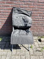 GRATIS! Set van 5 donkergrijze tuinstoelkussens, Ophalen, Gebruikt