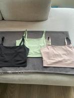 3 topjes merk hema maat 40/42, Kleding | Dames, Tops, Ophalen of Verzenden, Zo goed als nieuw, Maat 38/40 (M), Zonder mouw