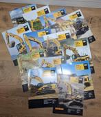 Cat graafmachine folders 13 x, Ophalen of Verzenden, Zo goed als nieuw, Folder