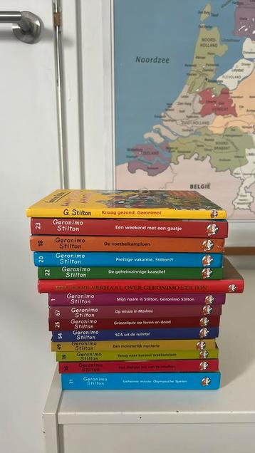 Geronimo Stilton 14 boeken beschikbaar voor biedingen