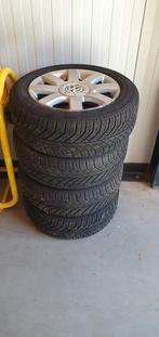 originele Volkswagen Touran velgen met Continental winter b, Ophalen, Gebruikt, 16 inch, Banden en Velgen