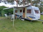 Dethleffs caravan 510v enkele bedden, Caravans en Kamperen, Caravans, Particulier, Luifel, Dethleffs, 5 tot 6 meter