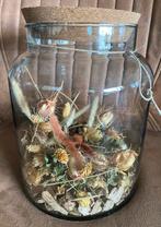 Stolp (Glazen Pot Met Nep/Droog Bloemen En Takken), Ophalen of Verzenden, Zo goed als nieuw