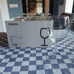 Rode wijnglazen Ikea 9 st z.g.a.n., Ophalen, Overige typen