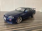 Nissan Skyline R34 GTR jdm custom, Ophalen of Verzenden, Nieuw, Auto, Solido