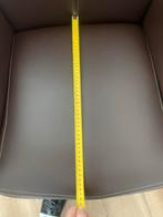 Bruin zitbank, Huis en Inrichting, Fauteuils, Minder dan 75 cm, Zo goed als nieuw, 50 tot 75 cm, Ophalen