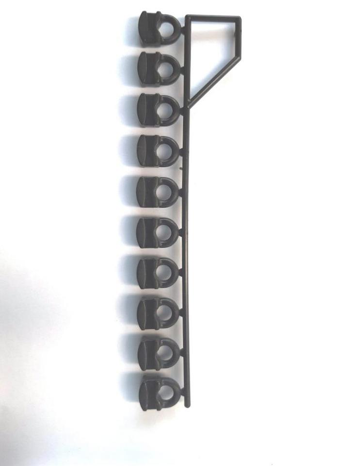 gordijnrail glijders op strip zwart alu rail set van 5, Huis en Inrichting, Stoffering | Gordijnen en Lamellen, Nieuw, Minder dan 100 cm