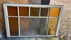 Antieke raamkozijnen met monumentenglas (1910), Doe-het-zelf en Verbouw, Glas en Ramen, Ophalen, Gevelraam of Ruit, Gebruikt, Glas in lood