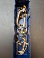 Assortiment meubelbeslag messing/chroom, Ophalen of Verzenden, Gebruikt, Koper of Messing, Klink of Kruk