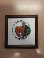 Tegel ssvbt 12 Afdva, Verzamelen, Militaria | Algemeen, Ophalen of Verzenden, Landmacht, Nederland, Embleem of Badge