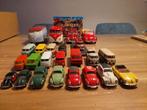 Verzameling 25 volkswagen kever en spijlbusjes, Hobby en Vrije tijd, Modelauto's | Overige schalen, Ophalen, Zo goed als nieuw